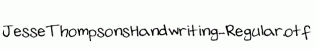 JesseThompsonsHandwriting-Regular.otf