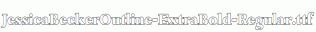 JessicaBeckerOutline-ExtraBold-Regular.ttf
