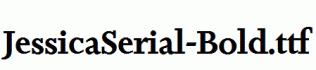 JessicaSerial-Bold.ttf