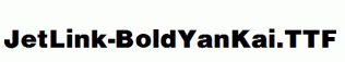 JetLink-BoldYanKai.ttf