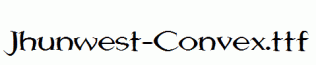 Jhunwest-Convex.ttf