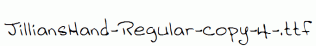 JilliansHand-Regular-copy-4-.ttf