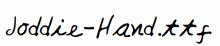 Joddie-Hand.ttf