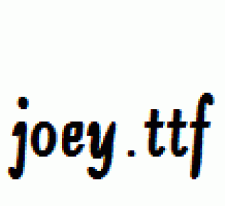 Joey.ttf