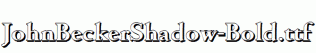 JohnBeckerShadow-Bold.ttf
