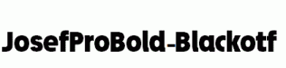 JosefProBold-Black.otf