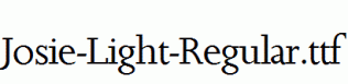 Josie-Light-Regular.ttf