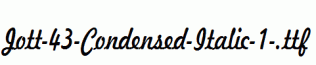Jott-43-Condensed-Italic-1-.ttf