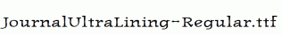 JournalUltraLining-Regular.ttf