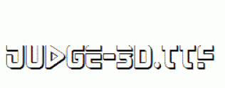 Judge-3D.ttf