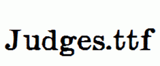 Judges.ttf