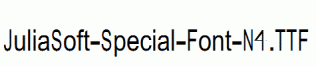 JuliaSoft-Special-Font-N4.ttf