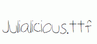 Julialicious.ttf