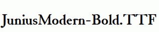 JuniusModern-Bold.ttf