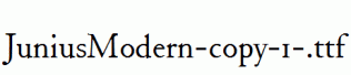 JuniusModern-copy-1-.ttf