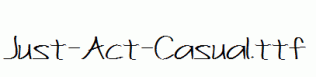 Just-Act-Casual.ttf