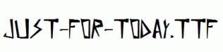 Just-for-today.ttf
