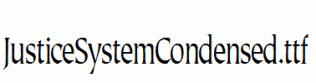 JusticeSystemCondensed.ttf
