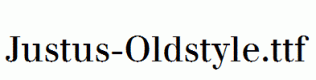 Justus-Oldstyle.ttf
