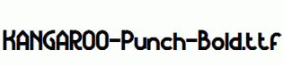 KANGAROO-Punch-Bold.ttf