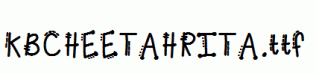 KBCHEETAHRITA.ttf