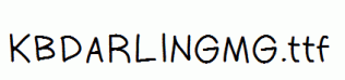KBDARLINGMG.ttf