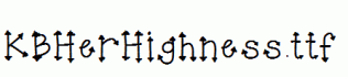 KBHerHighness.ttf