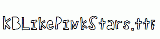 KBLikePinkStars.ttf