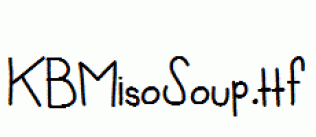 KBMisoSoup.ttf