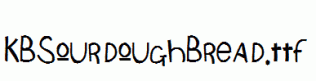 KBSourdoughBread.ttf