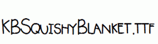 KBSquishyBlanket.ttf
