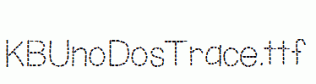 KBUnoDosTrace.ttf