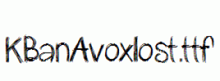 KBanAvoxlost.ttf