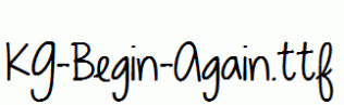 KG-Begin-Again.ttf