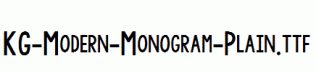 KG-Modern-Monogram-Plain.ttf