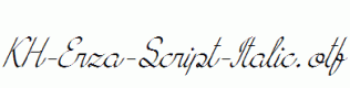 KH-Erza-Script-Italic.otf