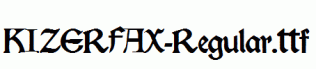 KIZERFAX-Regular.ttf