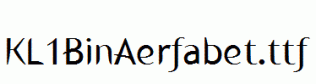 KL1BinAerfabet.ttf