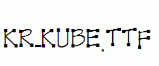 KR-Kube.ttf