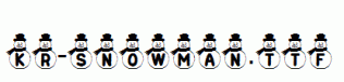 KR-Snowman.ttf
