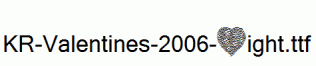 KR-Valentines-2006-Eight.ttf
