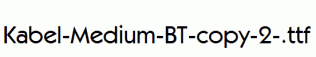 Kabel-Medium-BT-copy-2-.ttf