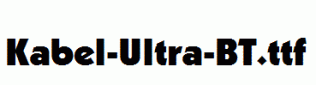 Kabel-Ultra-BT.ttf