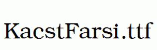 KacstFarsi.ttf