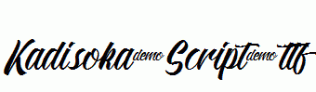 Kadisoka-Script.ttf