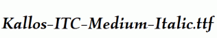 Kallos-ITC-Medium-Italic.ttf