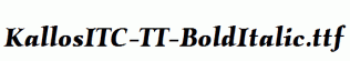 KallosITC-TT-BoldItalic.ttf