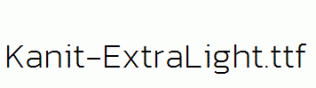 Kanit-ExtraLight.ttf