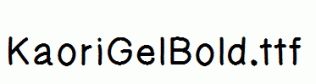 KaoriGelBold.ttf