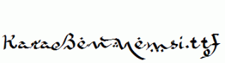 KaraBenNemsi.ttf